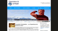 Desktop Screenshot of conseilenorientation.com