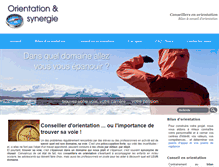 Tablet Screenshot of conseilenorientation.com
